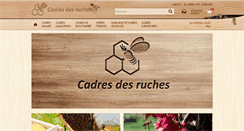 Desktop Screenshot of cadresdesruches.com